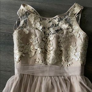 Amsale bridesmaid/evening gown black tie.